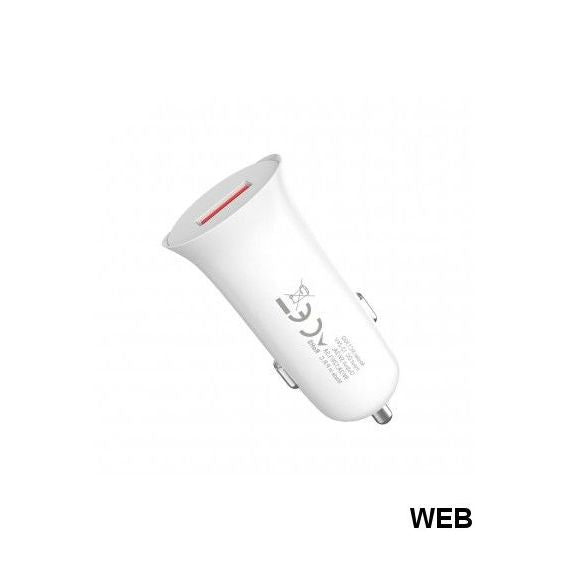 Caricatore da auto per Smartphone/Tablet/Lettori MP3 1.2A vari colori Caricatore da auto per Smartphone/Tablet/Lettori MP3 1.2A vari colori
